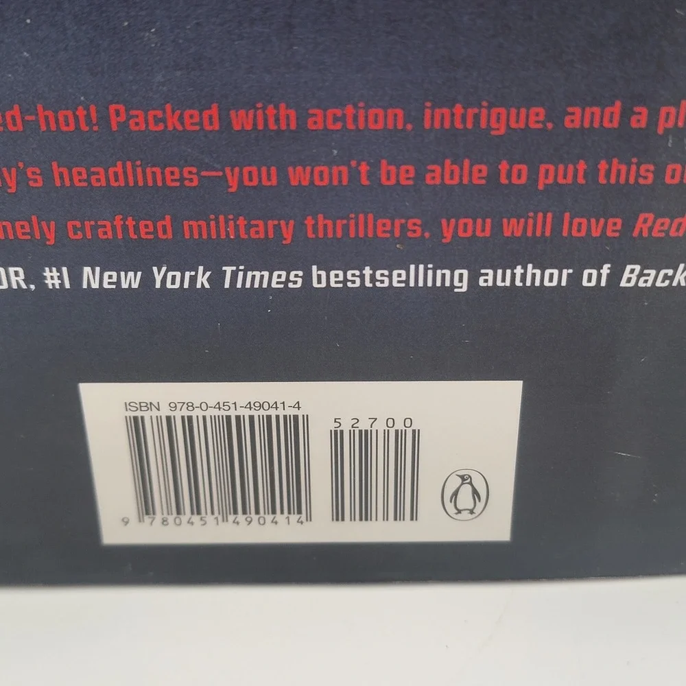 Mark Greaney Red Metal Hardcover First Edition 1st Printing Military‎ Thriller
